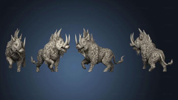 3D model Boars (STL)