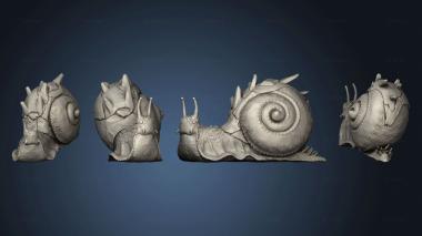 3D model Boulder Snail Large (STL)