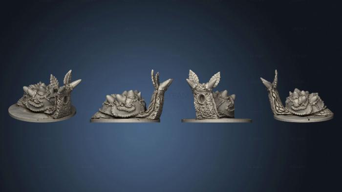 3D model Carnivorous Tree Snail 01 (STL)