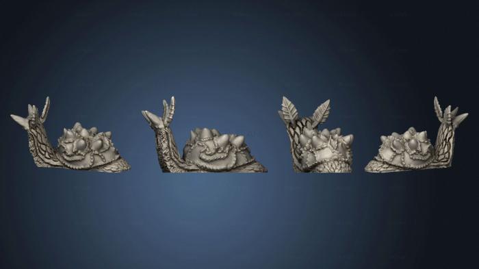 3D model Carnivorous Tree Snail 02 (STL)