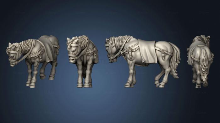 3D model CELTIC CHIEF A HORSE (STL)