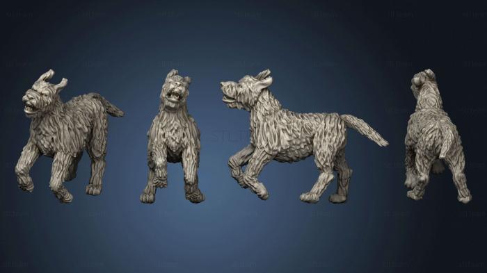 3D model CELTIC DOG A (STL)