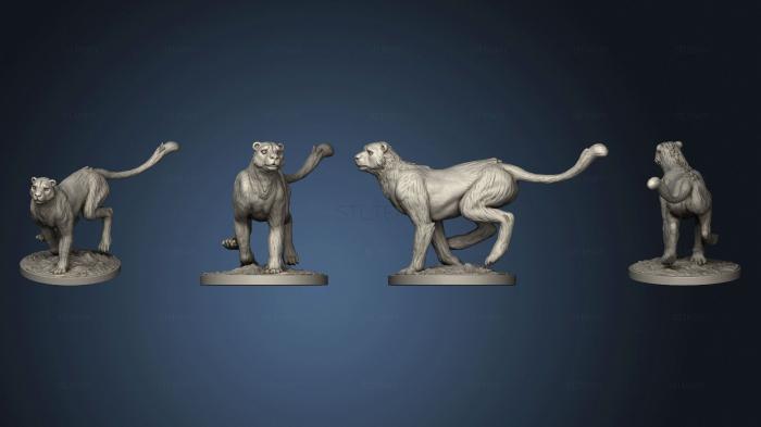 3D model Cheetah Finished (STL)