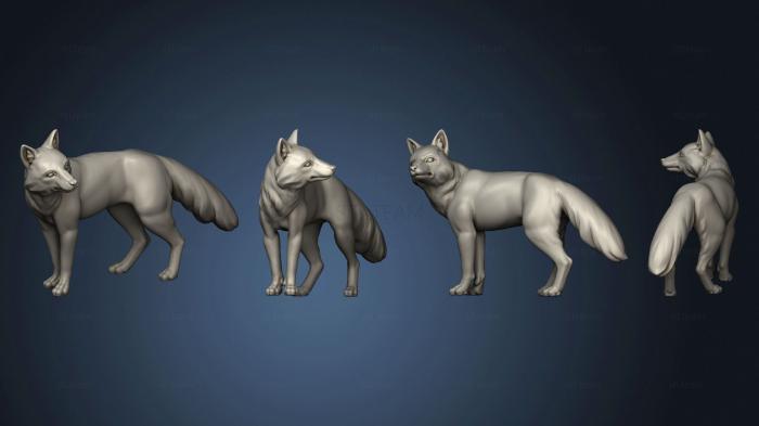 3D model Critters Red Foxes 01 (STL)
