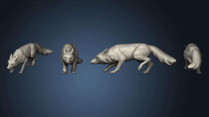3D model Critters Red Foxes v 2 (STL)