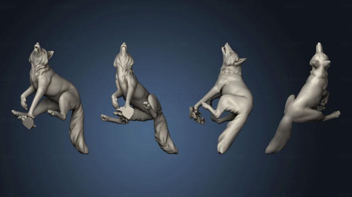 3D model Critters Red Foxes (STL)