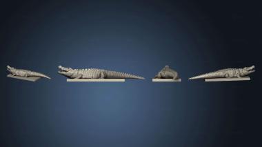 3D model Crocodile Finished (STL)