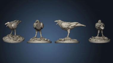 3D model Crow Finished (STL)