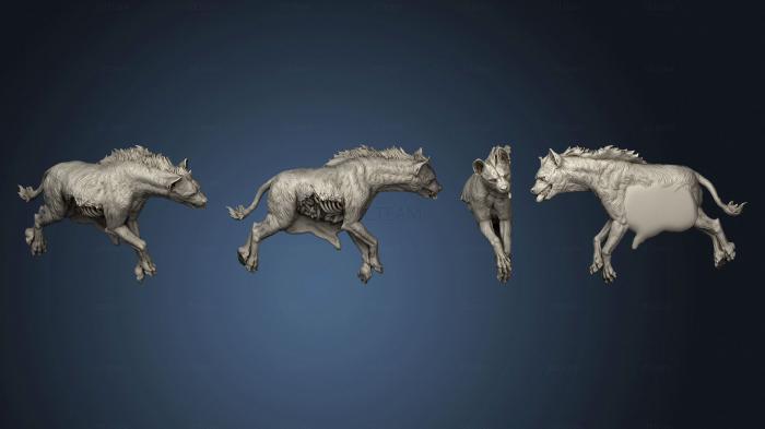 3D model Cult of Hunger Dead Hyena 2 (STL)