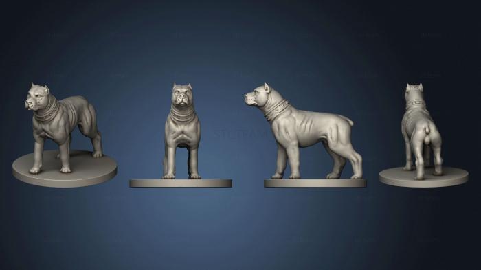 3D модель Собака 01 (STL)