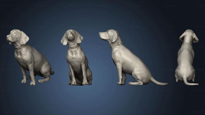 3D model dog 04 (STL)