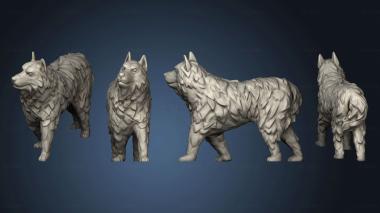 3D model Dog C (STL)