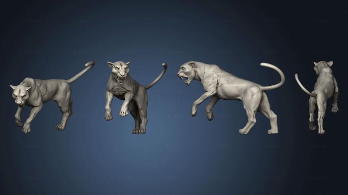 Статуэтки животных Дроу - Истребитель Пантера