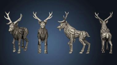 3D model Forest Elk 01 (STL)