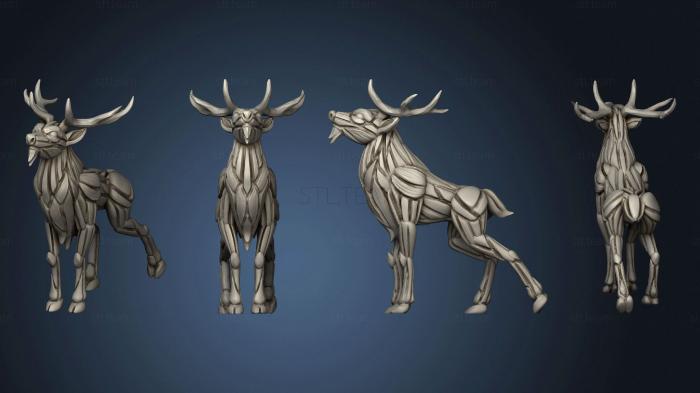 3D model Forest Elk 03 (STL)
