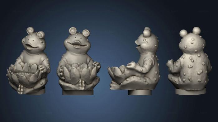 Статуэтки животных Frog soap dish 3