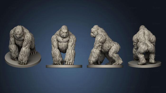 3D model Gorilla Finished (STL)
