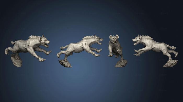 3D model Hyena (STL)