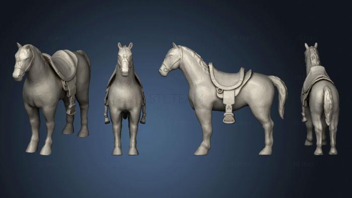 3D модель Последний из нас Оседлал Лошадь (STL)
