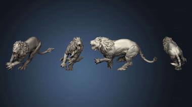 3D model Lion 03 (STL)