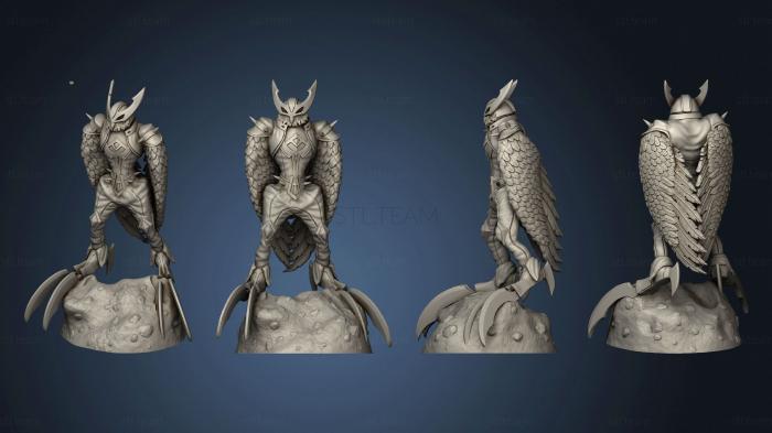 3D model Owl Harpy Large (STL)