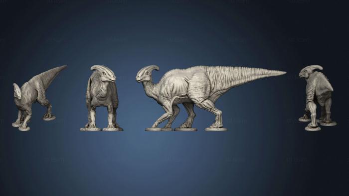 Статуэтки животных Поза паразавролофа 1