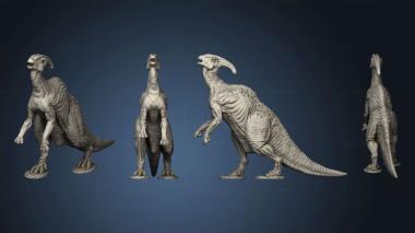 3D модель Поза паразавролофа 2 (STL)