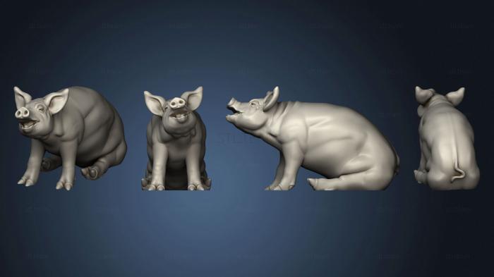 Статуэтки животных PIG 4