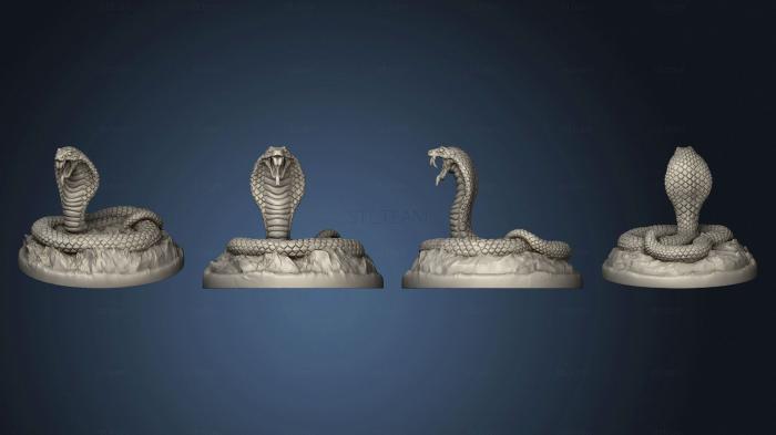 3D model Snake Finished (STL)