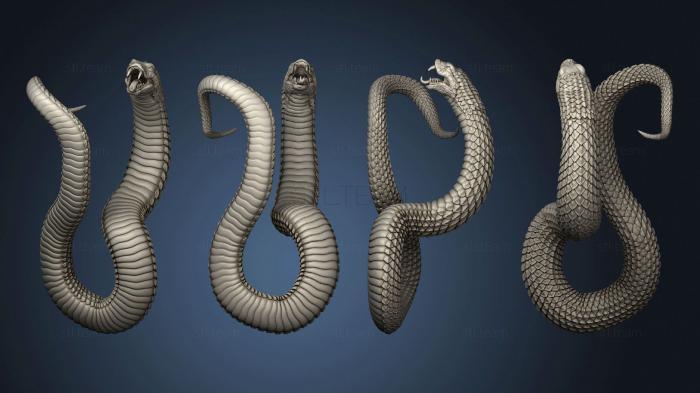 3D модель Змеи 2 (STL)