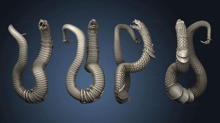 3D model Snakes Armored 2 (STL)