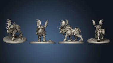 3D model Snow Moose Mount Large (STL)