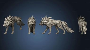 3D model Timber Wolf 1 V (STL)