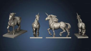 3D model Unicorn (STL)