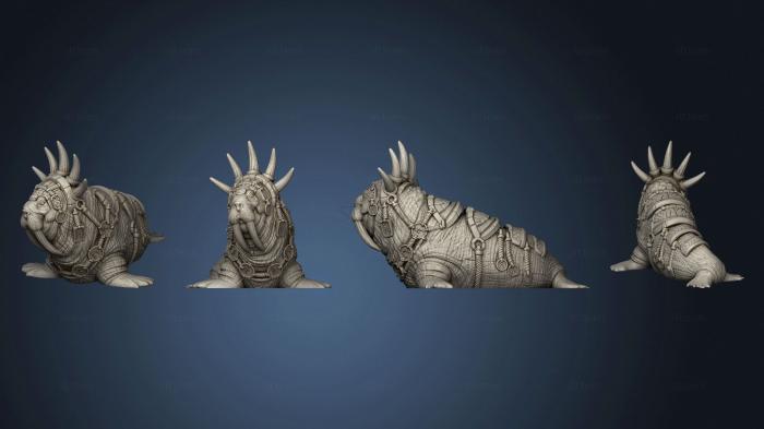 3D модель Моржовый Бог Завершен (STL)