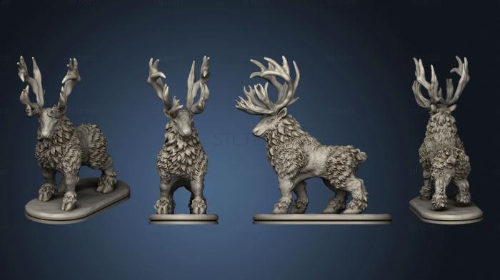 3D model Wilds of Wintertide Caribou (STL)