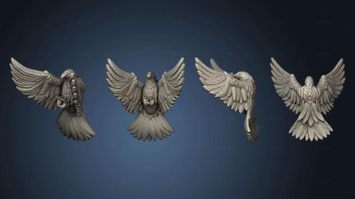 3D model Witcher Contract crow 1 001 (STL)