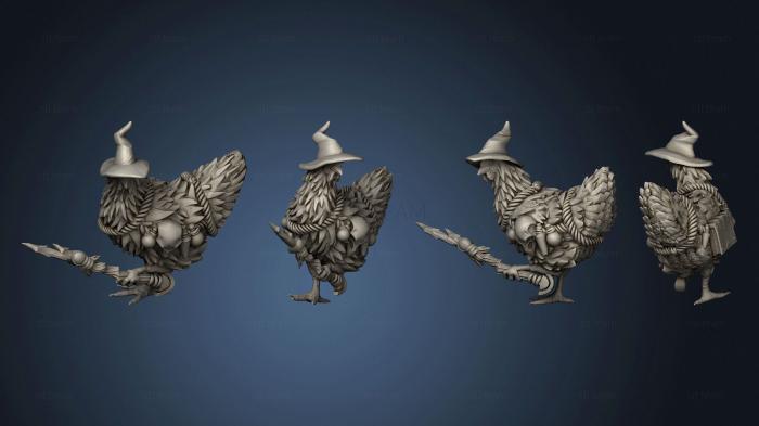 3D model Wizard s Guild Chicken (STL)