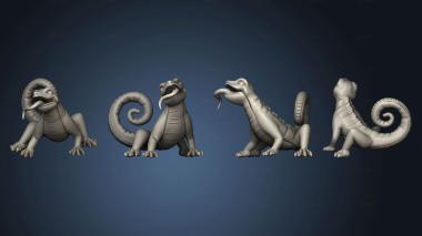 3D model Wizard s Pet Familiars 02 (STL)