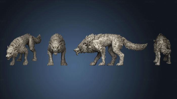 3D model Wolf 06 (STL)
