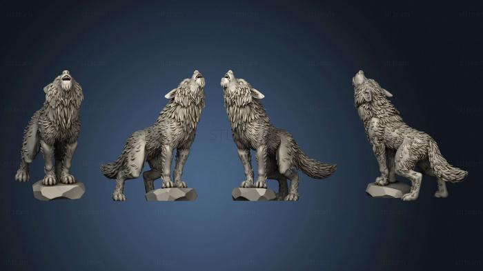 3D model Wolf 09 (STL)