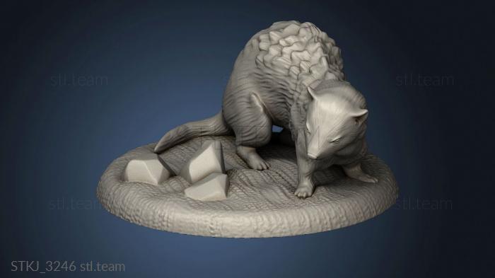 3D model Ferret (STL)