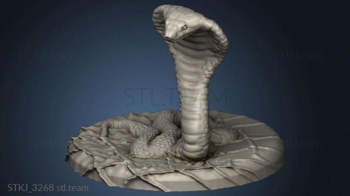 3D model Snake (STL)