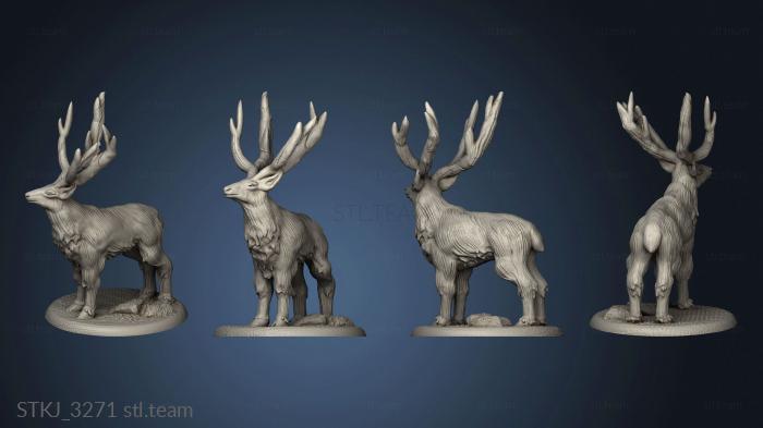 3D model Stag Causal (STL)