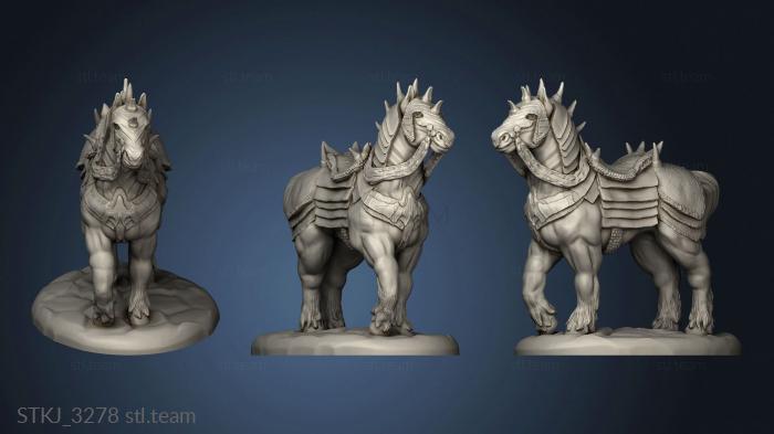 3D model War Horse (STL)