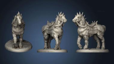 3D model War Horse (STL)