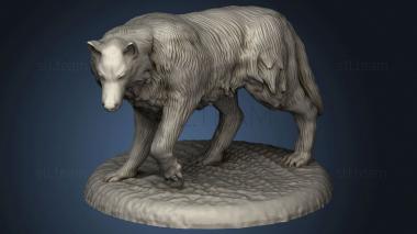 3D model Wolf (STL)