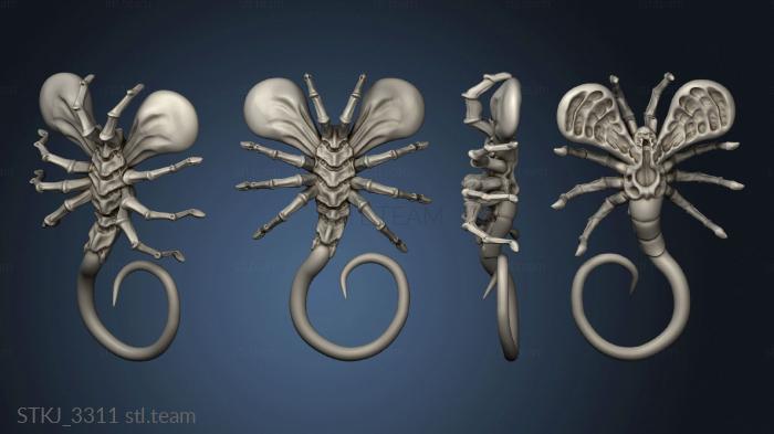 3D model ALIEN BELLY HUGGER (STL)