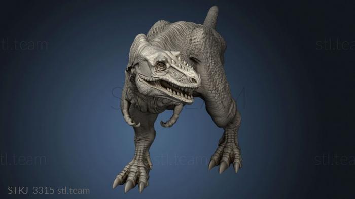 3D model Alioramus (STL)