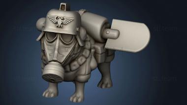 3D model All The Pugs krieg pug (STL)